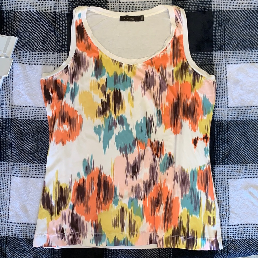 The Limited Abstract Design Tank Top